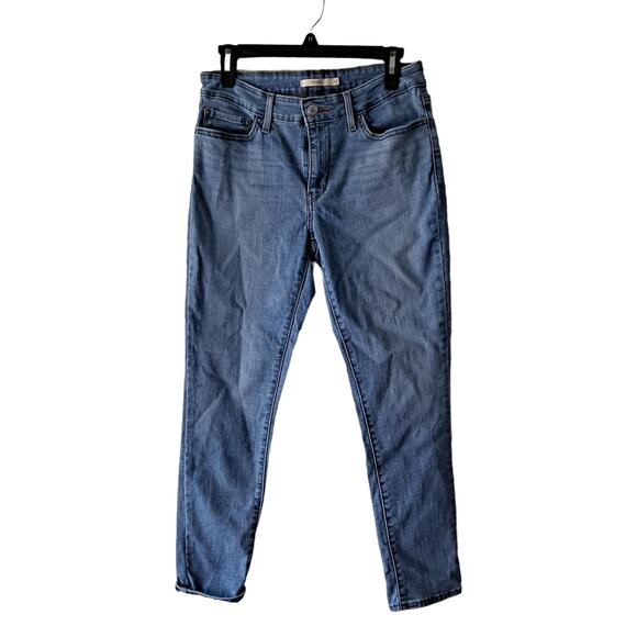 Levi's 711 Mid Wash Skinny Denim Jeans - Waist 29 - Picture 1 of 9